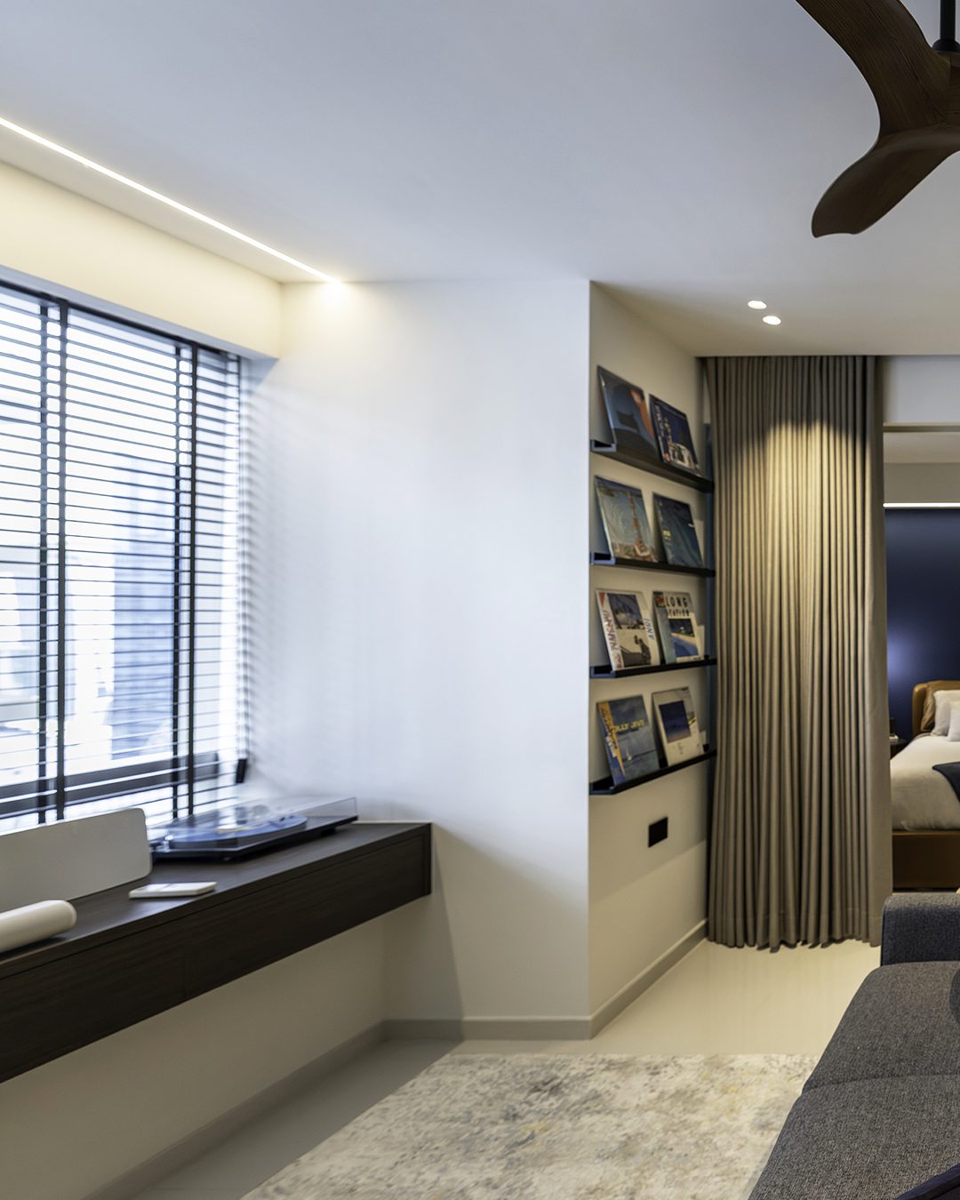 Living-Bedroom-Ultra-Wide-Bed-View-Left